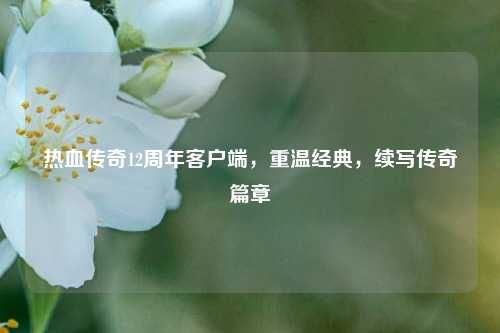 热血传奇12周年客户端，重温经典，续写传奇篇章