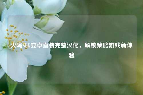 火鸟SLG安卓直装完整汉化，解锁策略游戏新体验